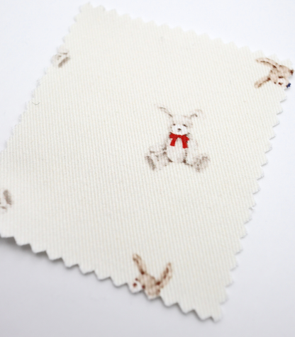 【25SS-220】ウサギプリントツイル　/0.5ｙあたり=～1095円