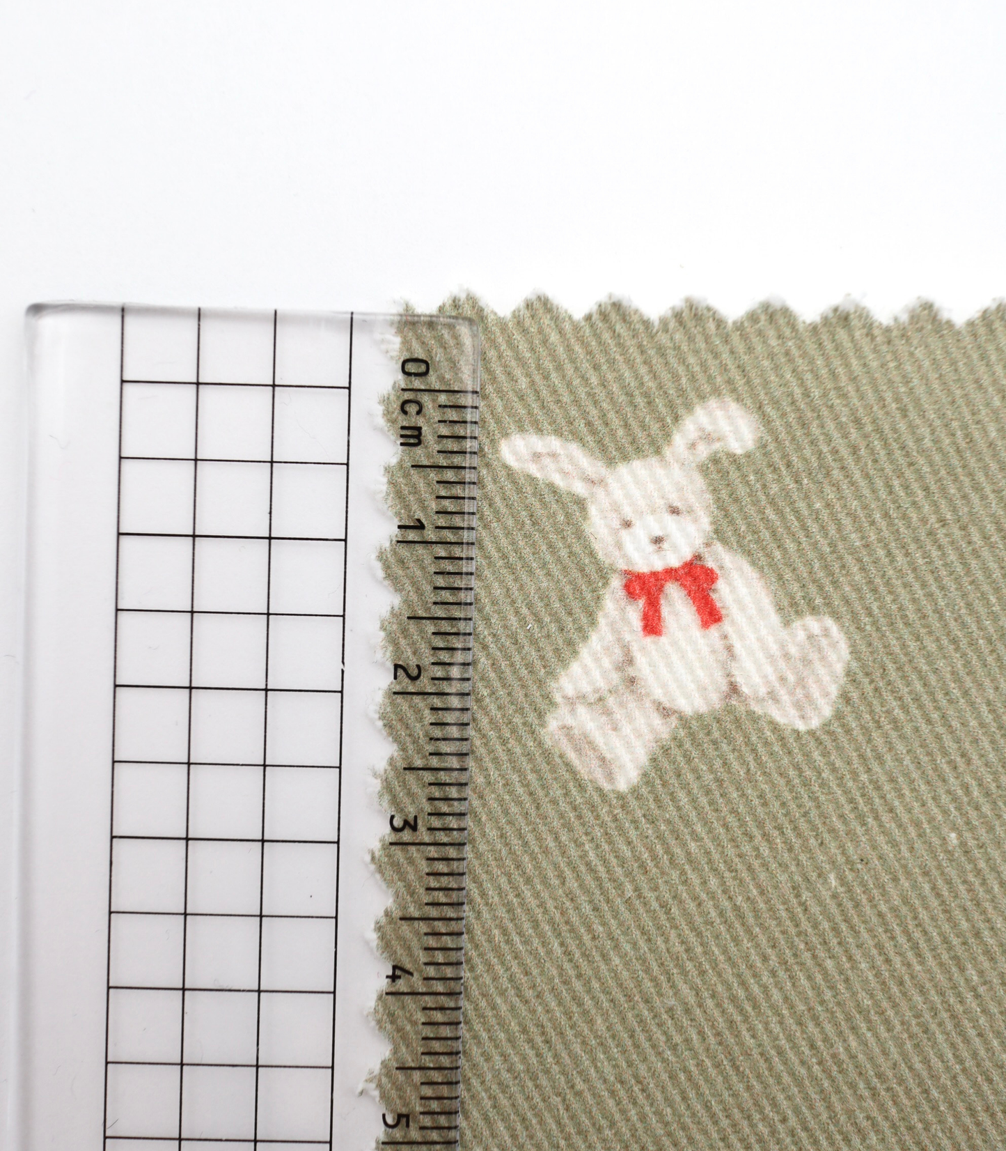 【25SS-220】ウサギプリントツイル　/0.5ｙあたり=～1095円