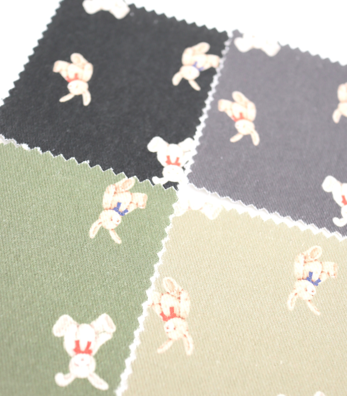 【25SS-220】ウサギプリントツイル　/0.5ｙあたり=～1095円