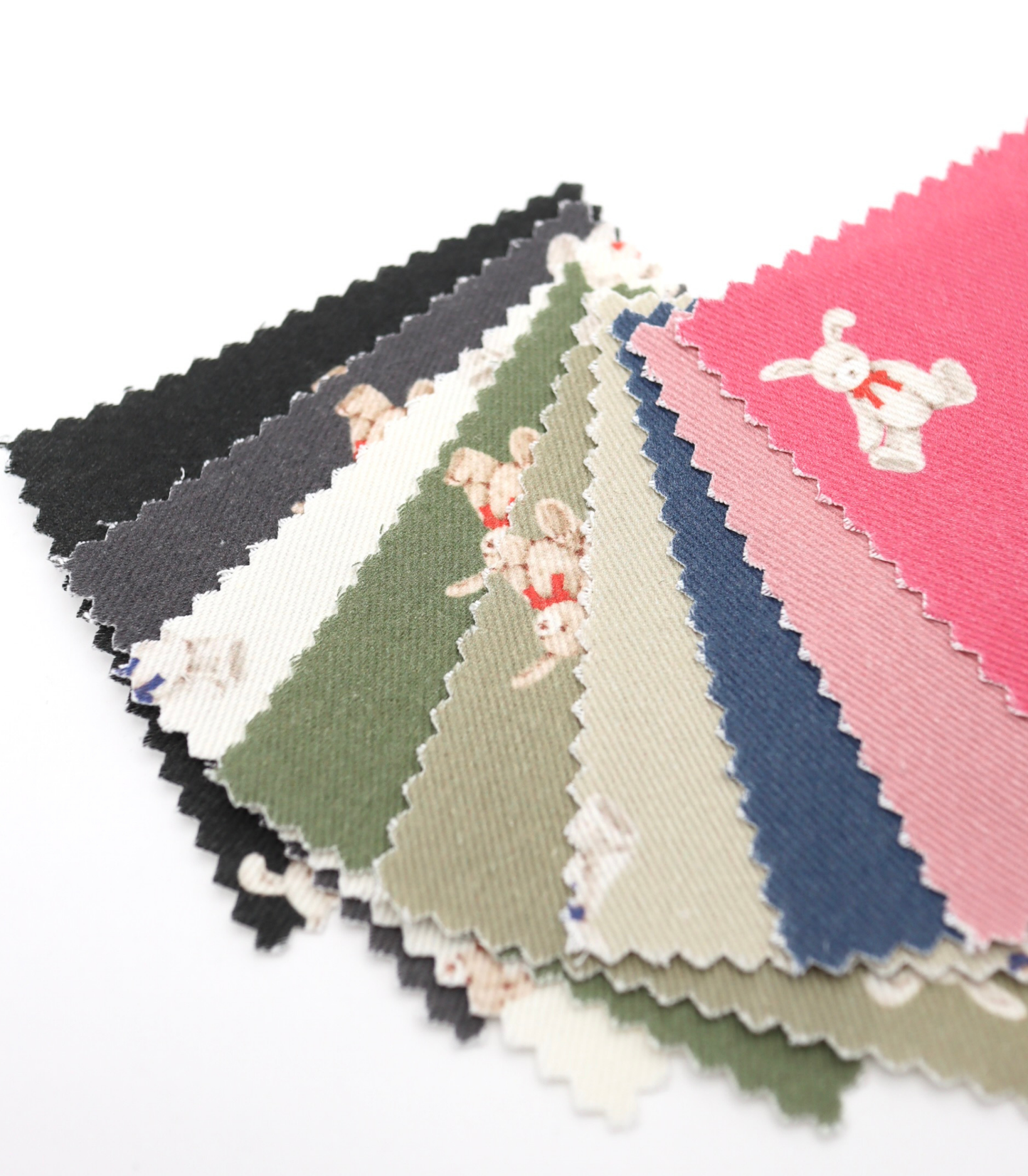 【25SS-220】ウサギプリントツイル　/0.5ｙあたり=～1095円