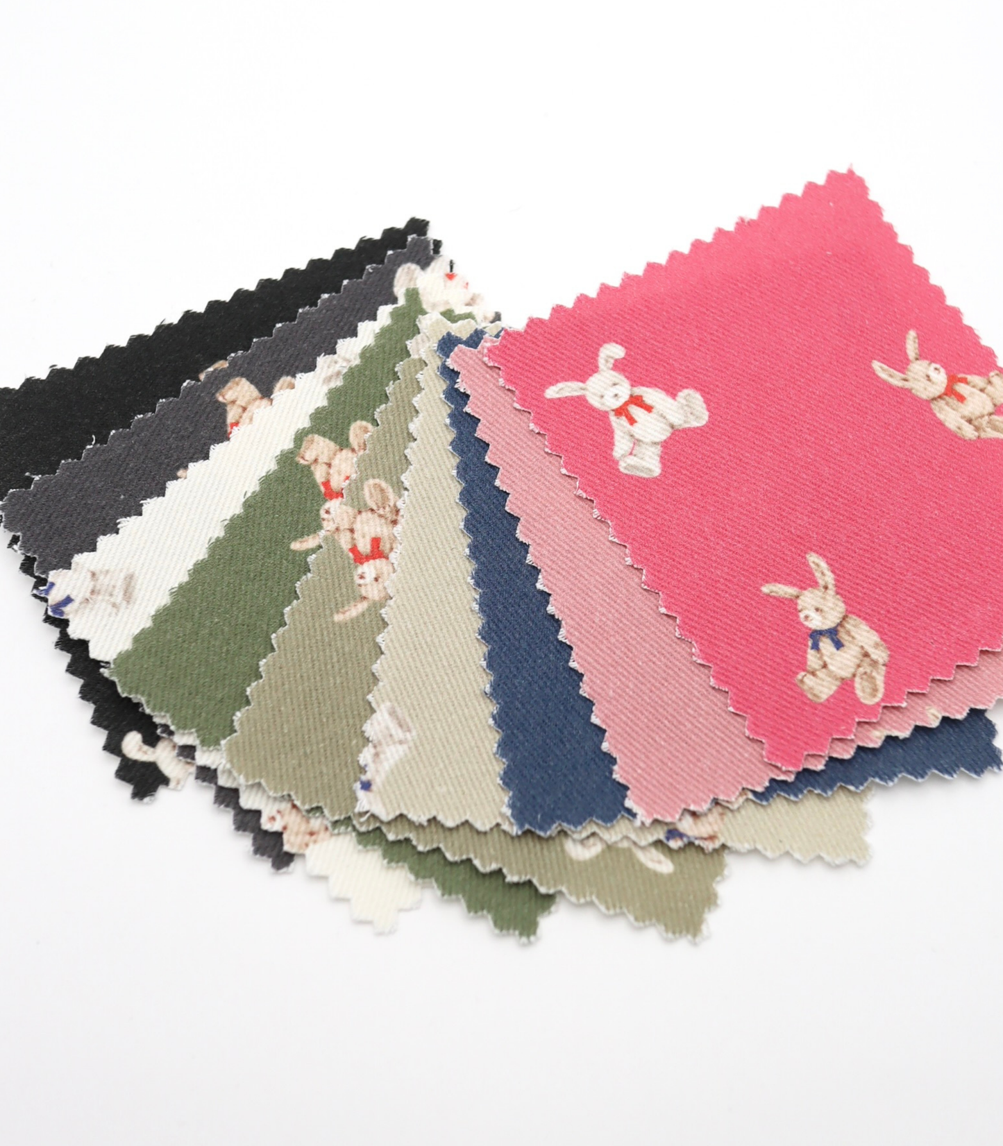 【25SS-220】ウサギプリントツイル　/0.5ｙあたり=～1095円