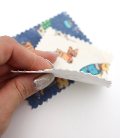 【25SS-218】ワンちゃん大集合プリントツイル　/0.5ｙあたり=～1095円