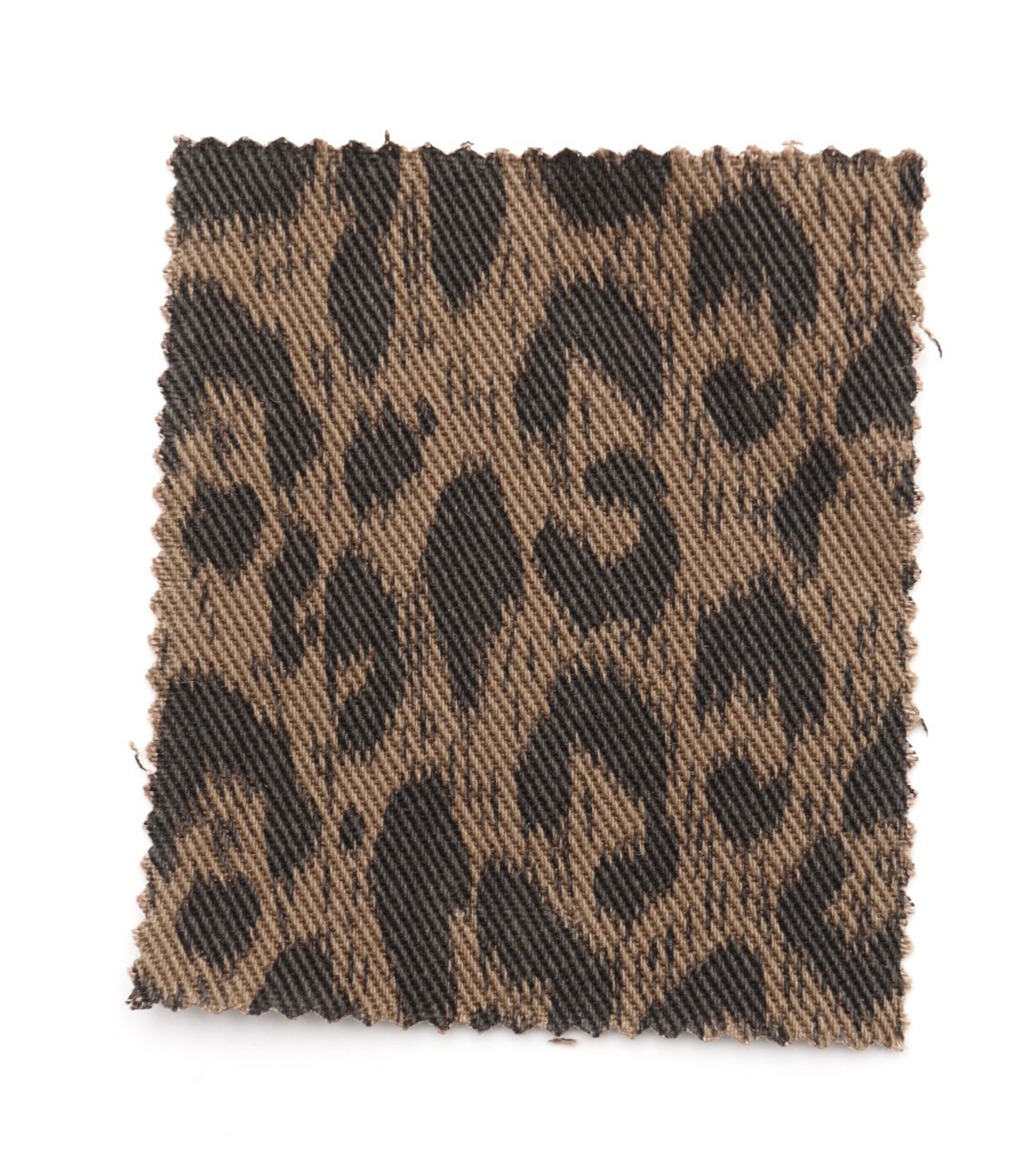 【25SS-221】ヒョウ柄プリントツイル　/0.5ｙあたり=～1170円