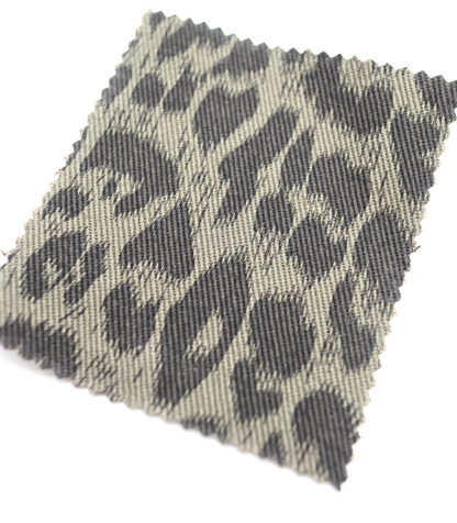 【25SS-221】ヒョウ柄プリントツイル　/0.5ｙあたり=～1170円