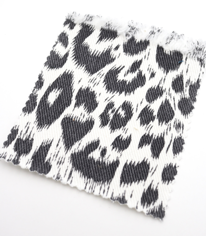 【25SS-221】ヒョウ柄プリントツイル　/0.5ｙあたり=～1170円