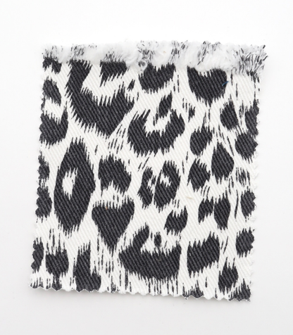 【25SS-221】ヒョウ柄プリントツイル　/0.5ｙあたり=～1170円