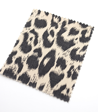【25SS-221】ヒョウ柄プリントツイル　/0.5ｙあたり=～1170円
