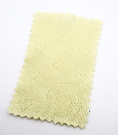 【25SS-032】ハート柄針抜きフライス　/0.5ｙあたり=～655円