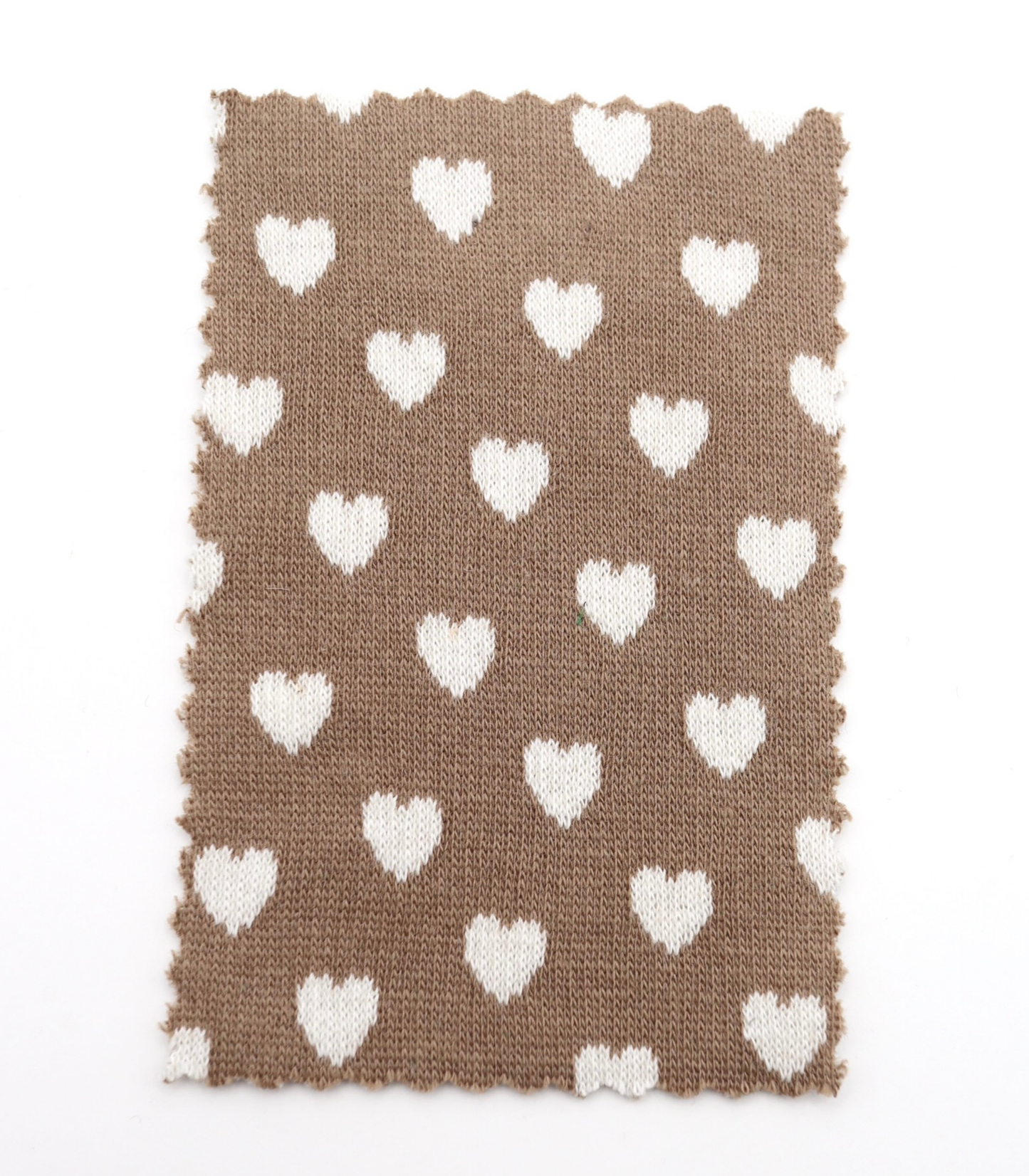 【25SS-021】ハートジャガードダブルフェイスニット　/0.5ｙあたり=～895円