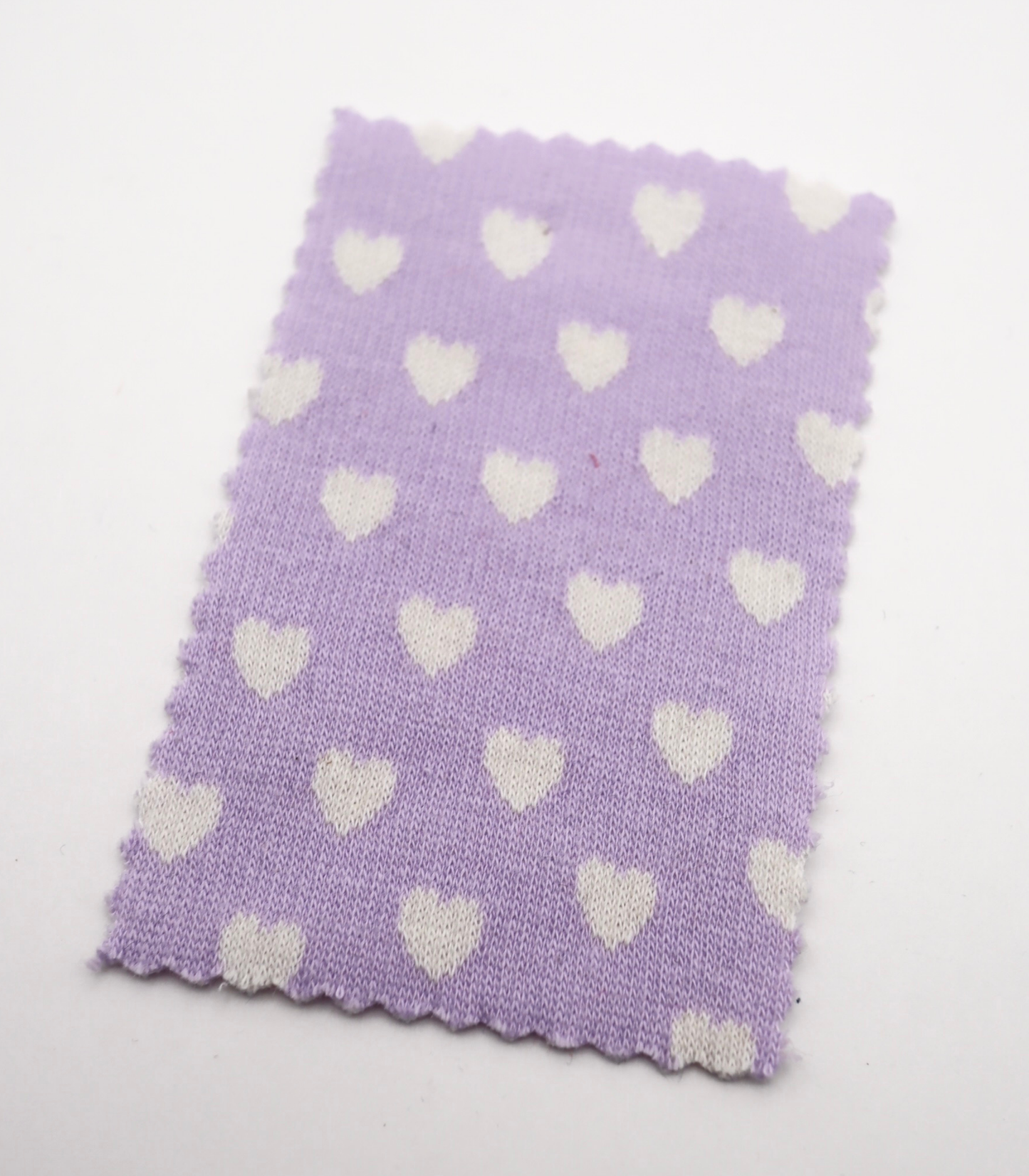 【25SS-021】ハートジャガードダブルフェイスニット　/0.5ｙあたり=～895円