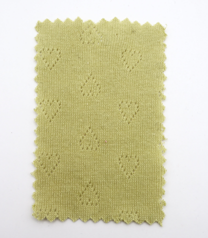 【25SS-032】ハート柄針抜きフライス　/0.5ｙあたり=～655円