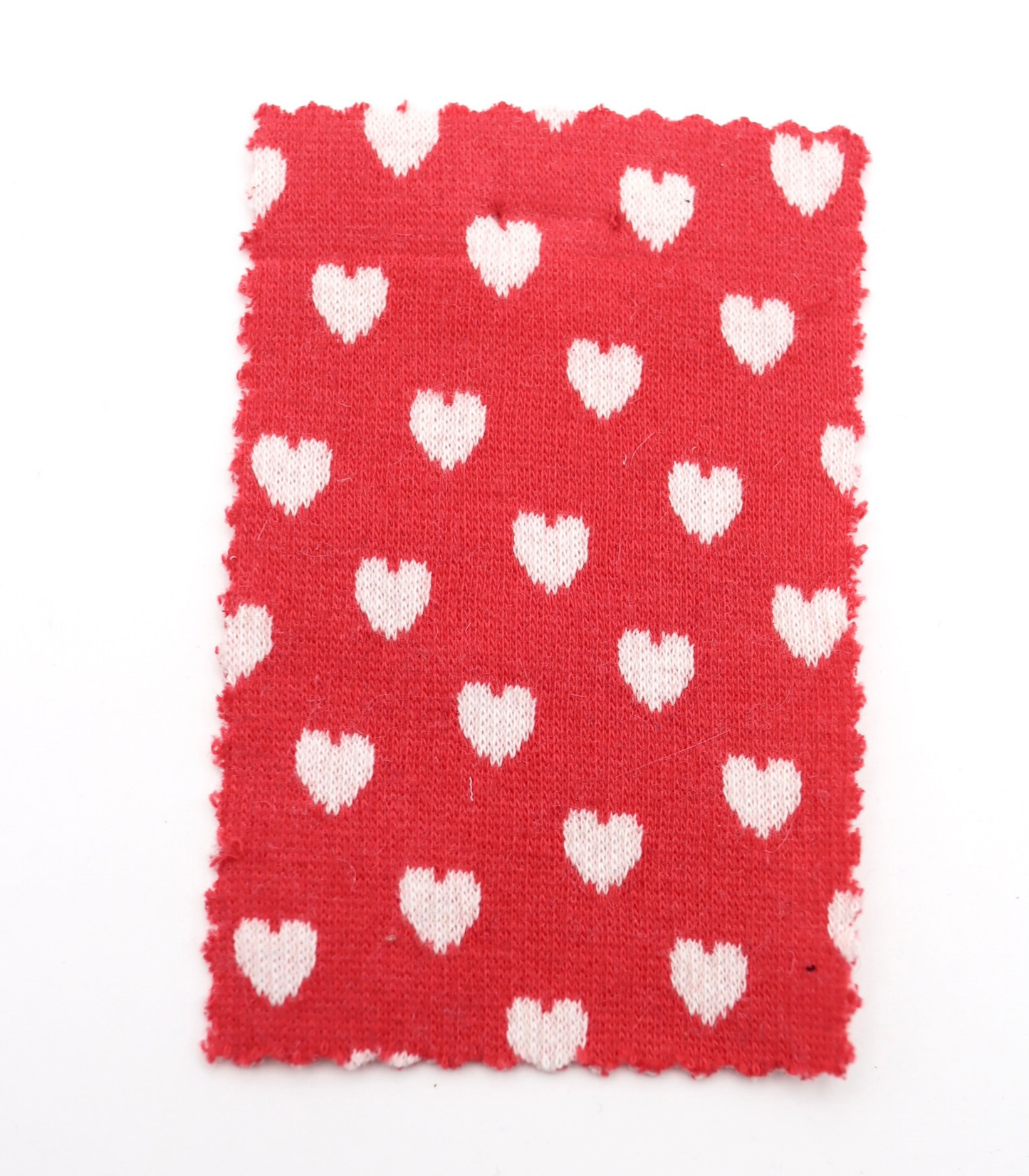 【25SS-021】ハートジャガードダブルフェイスニット　/0.5ｙあたり=～895円