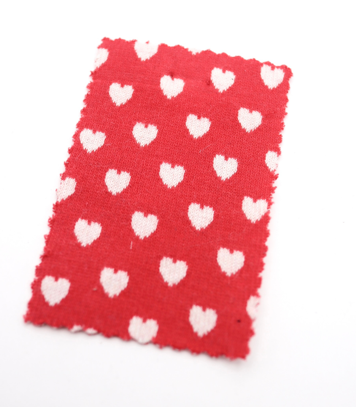 【25SS-021】ハートジャガードダブルフェイスニット　/0.5ｙあたり=～895円