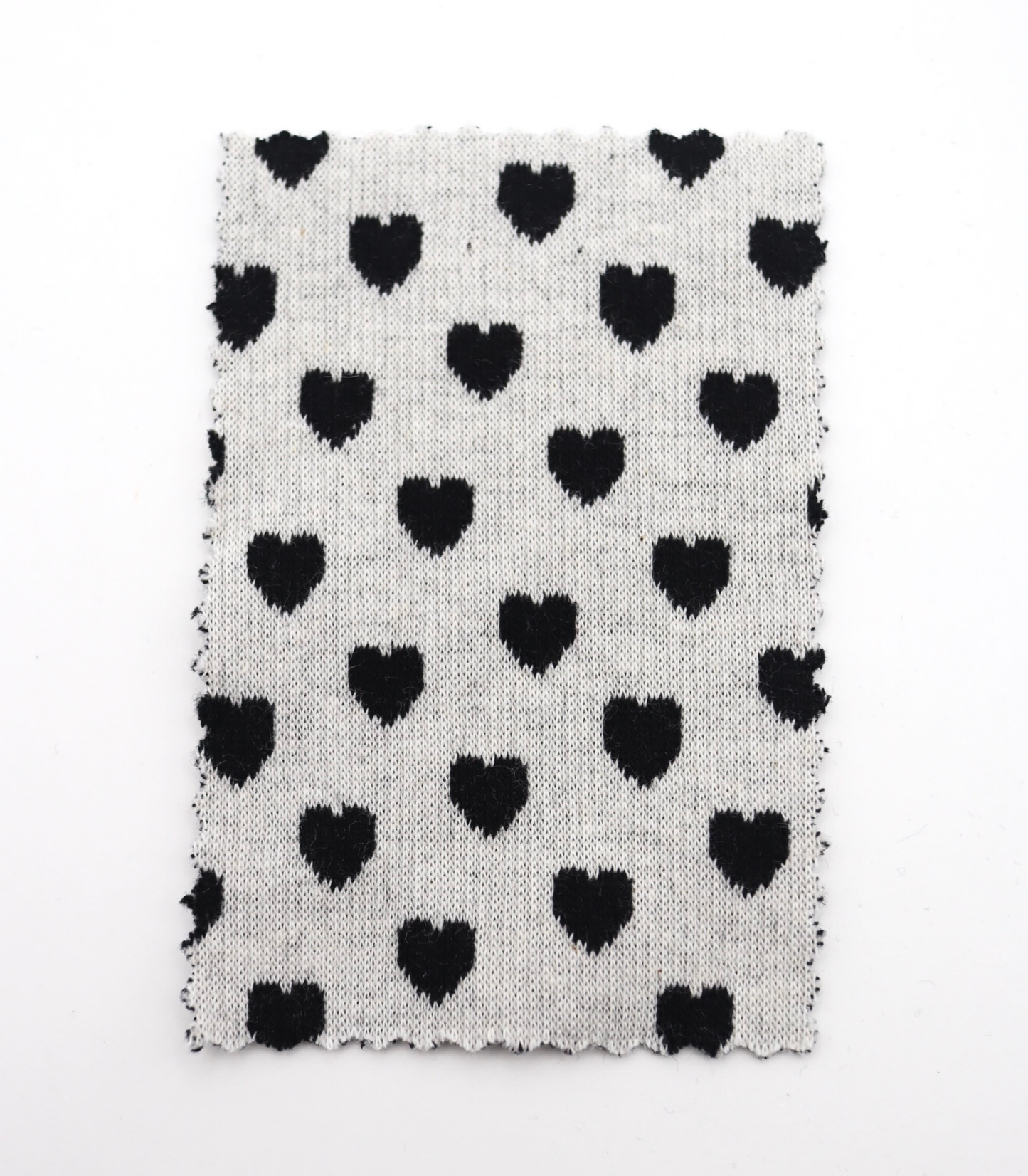 【25SS-021】ハートジャガードダブルフェイスニット　/0.5ｙあたり=～895円