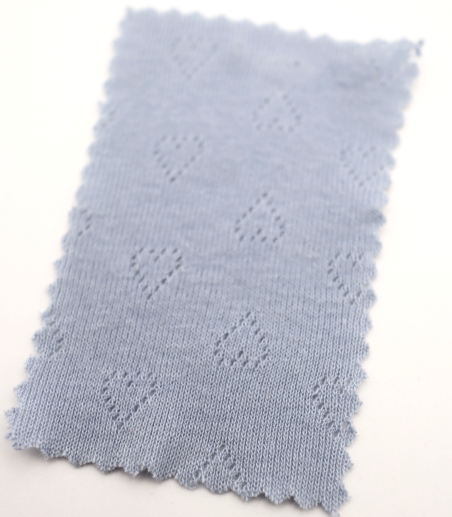【25SS-032】ハート柄針抜きフライス　/0.5ｙあたり=～655円