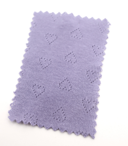 【25SS-032】ハート柄針抜きフライス　/0.5ｙあたり=～655円