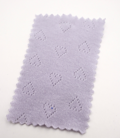 【25SS-032】ハート柄針抜きフライス　/0.5ｙあたり=～655円