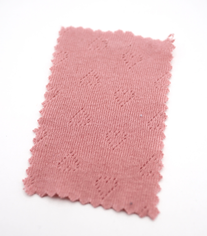 【25SS-032】ハート柄針抜きフライス　/0.5ｙあたり=～655円