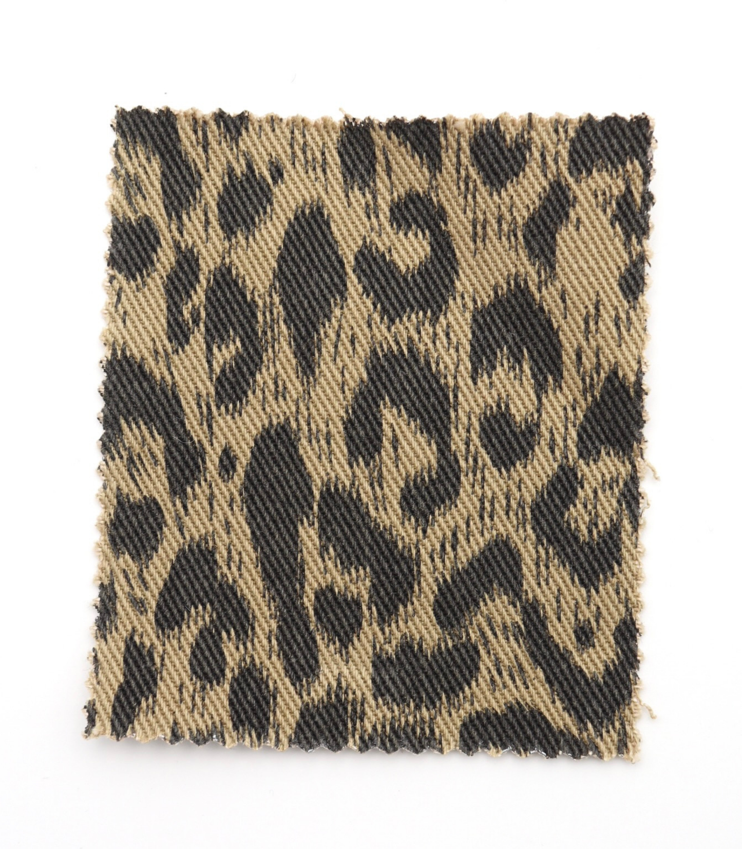 【25SS-221】ヒョウ柄プリントツイル　/0.5ｙあたり=～1170円