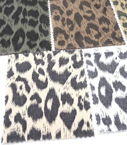 【25SS-221】ヒョウ柄プリントツイル　/0.5ｙあたり=～1170円