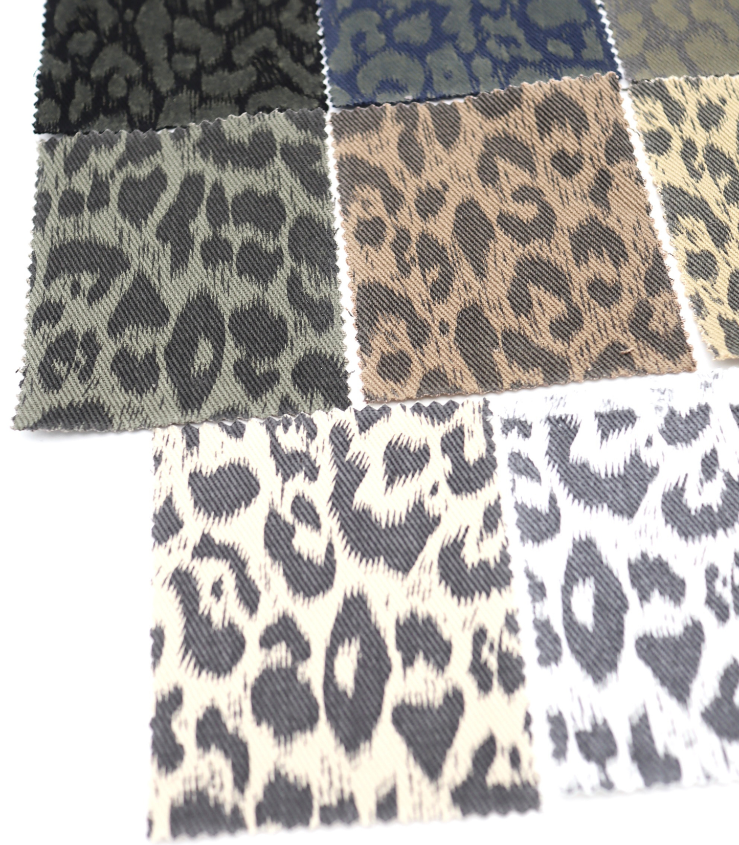 【25SS-221】ヒョウ柄プリントツイル　/0.5ｙあたり=～1170円