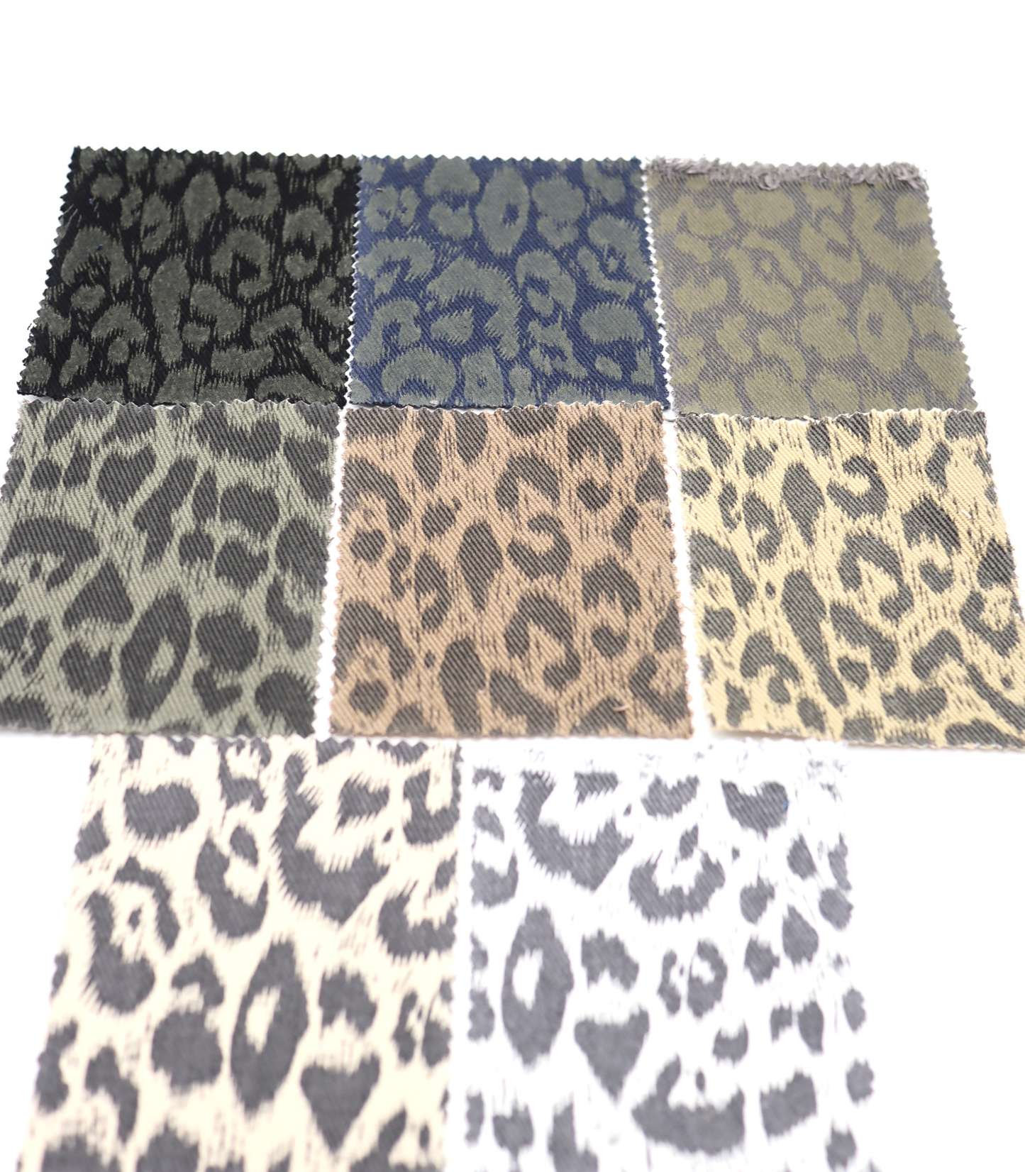 【25SS-221】ヒョウ柄プリントツイル　/0.5ｙあたり=～1170円