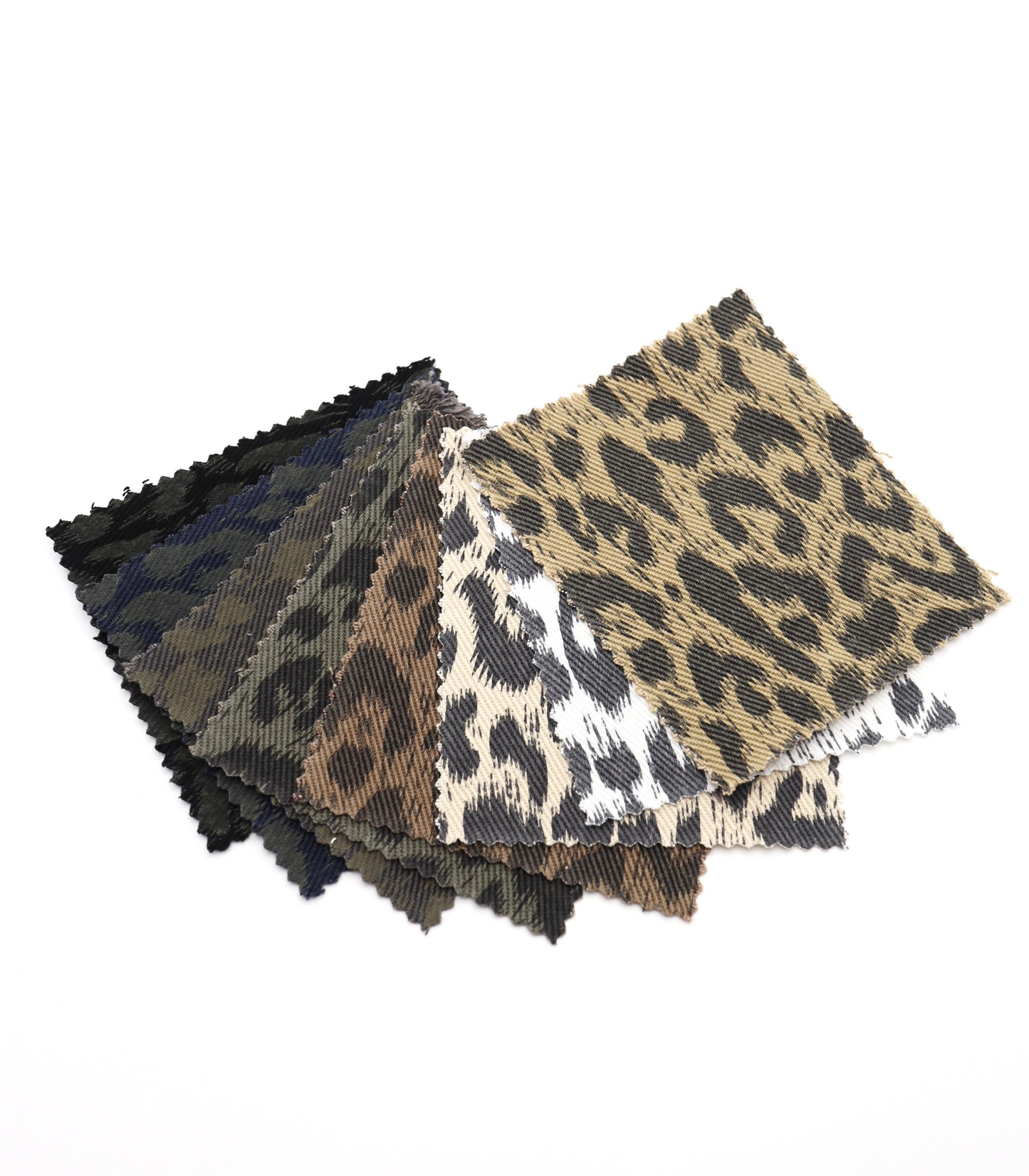 【25SS-221】ヒョウ柄プリントツイル　/0.5ｙあたり=～1170円