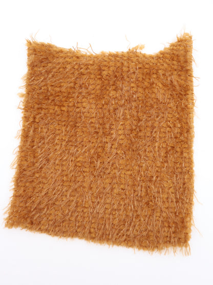 シースルーシャギーニット生地｜【生地幅】約142センチ 【混率】ポリエステル100%｜ドッグウェア・KIDSウエア・トップス・冬雑貨向け｜26AW-416