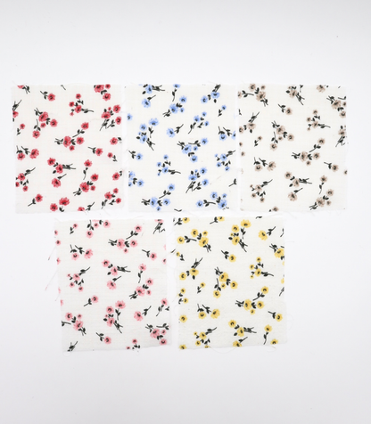 【25SS-438】小花柄プリントブッチャー　/0.5ｙあたり=～630円