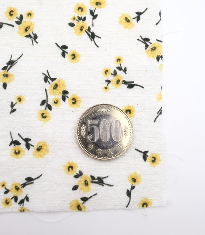 【25SS-438】小花柄プリントブッチャー　/0.5ｙあたり=～630円