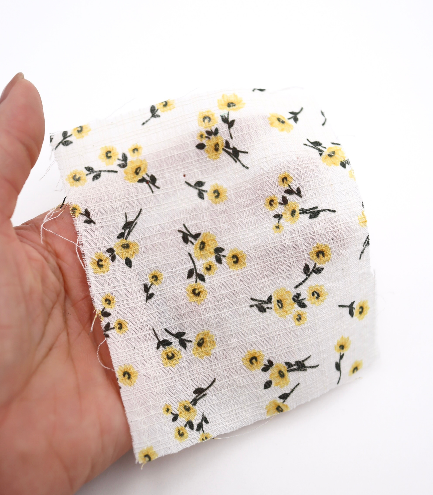【25SS-438】小花柄プリントブッチャー　/0.5ｙあたり=～630円