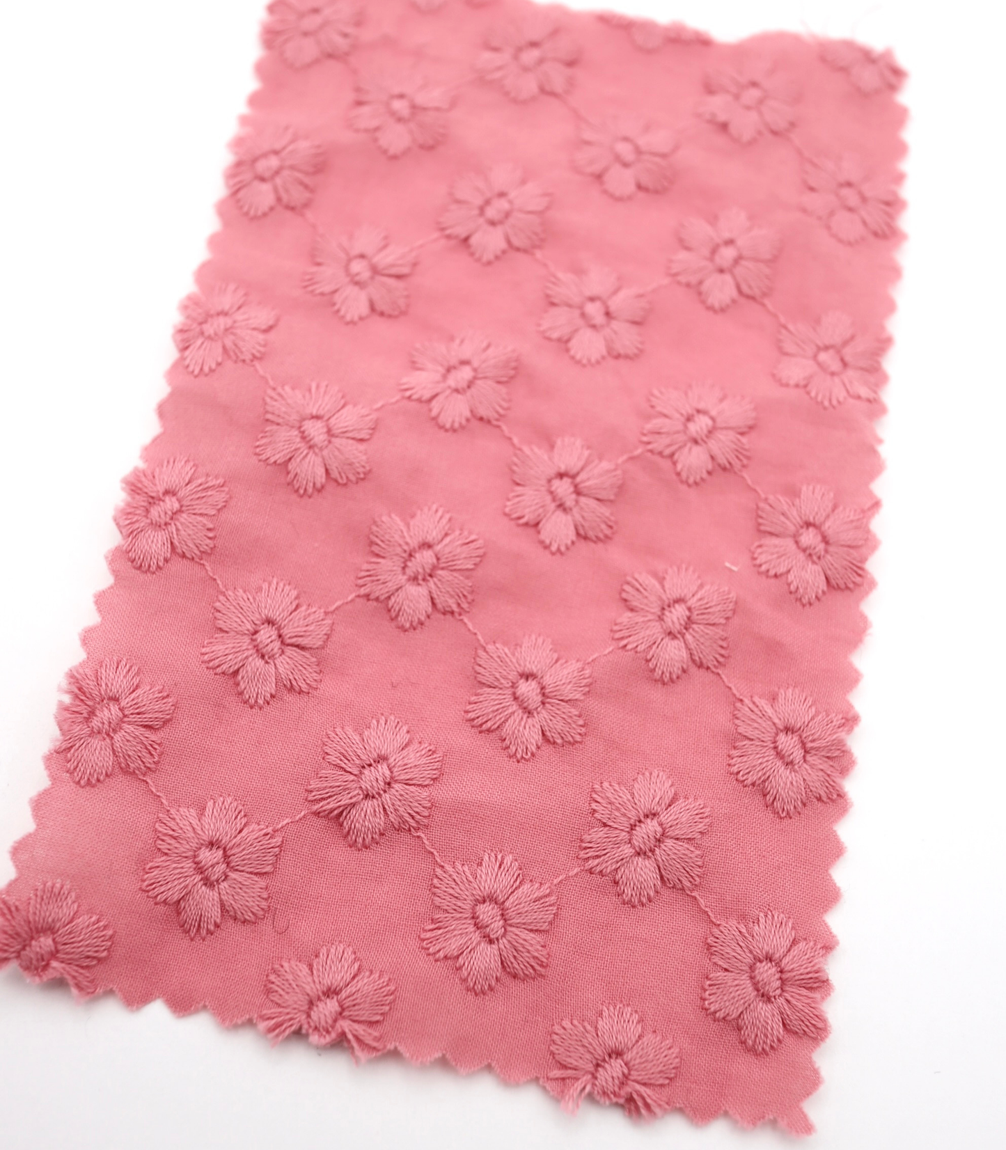 【25SS-454】花柄刺繍綿ローン　/0.5ｙあたり=～1300円