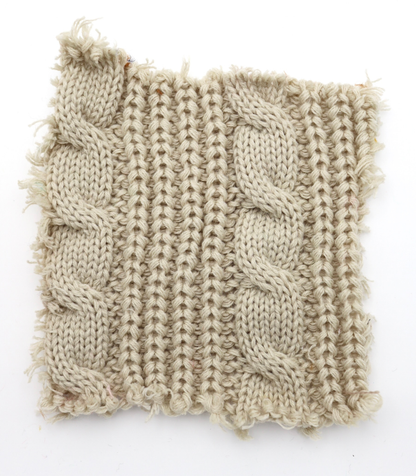 【25SS-061】ケーブルミドルゲージニット　0.5ｙあたり=～1790円