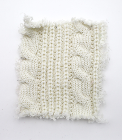 【25SS-061】ケーブルミドルゲージニット　0.5ｙあたり=～1790円