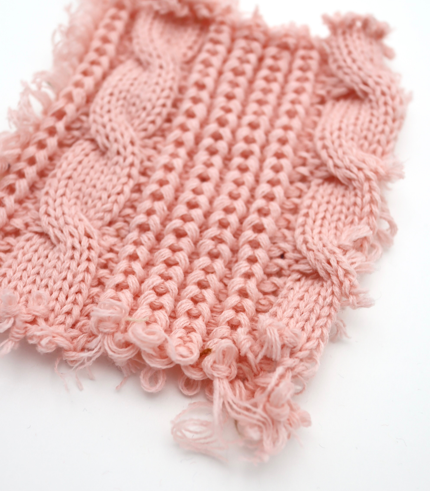 【25SS-061】ケーブルミドルゲージニット　0.5ｙあたり=～1790円