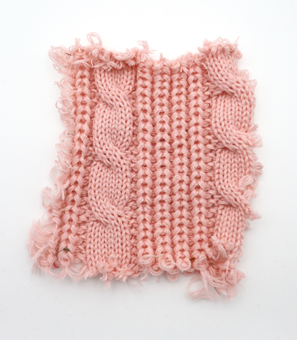 【25SS-061】ケーブルミドルゲージニット　0.5ｙあたり=～1790円