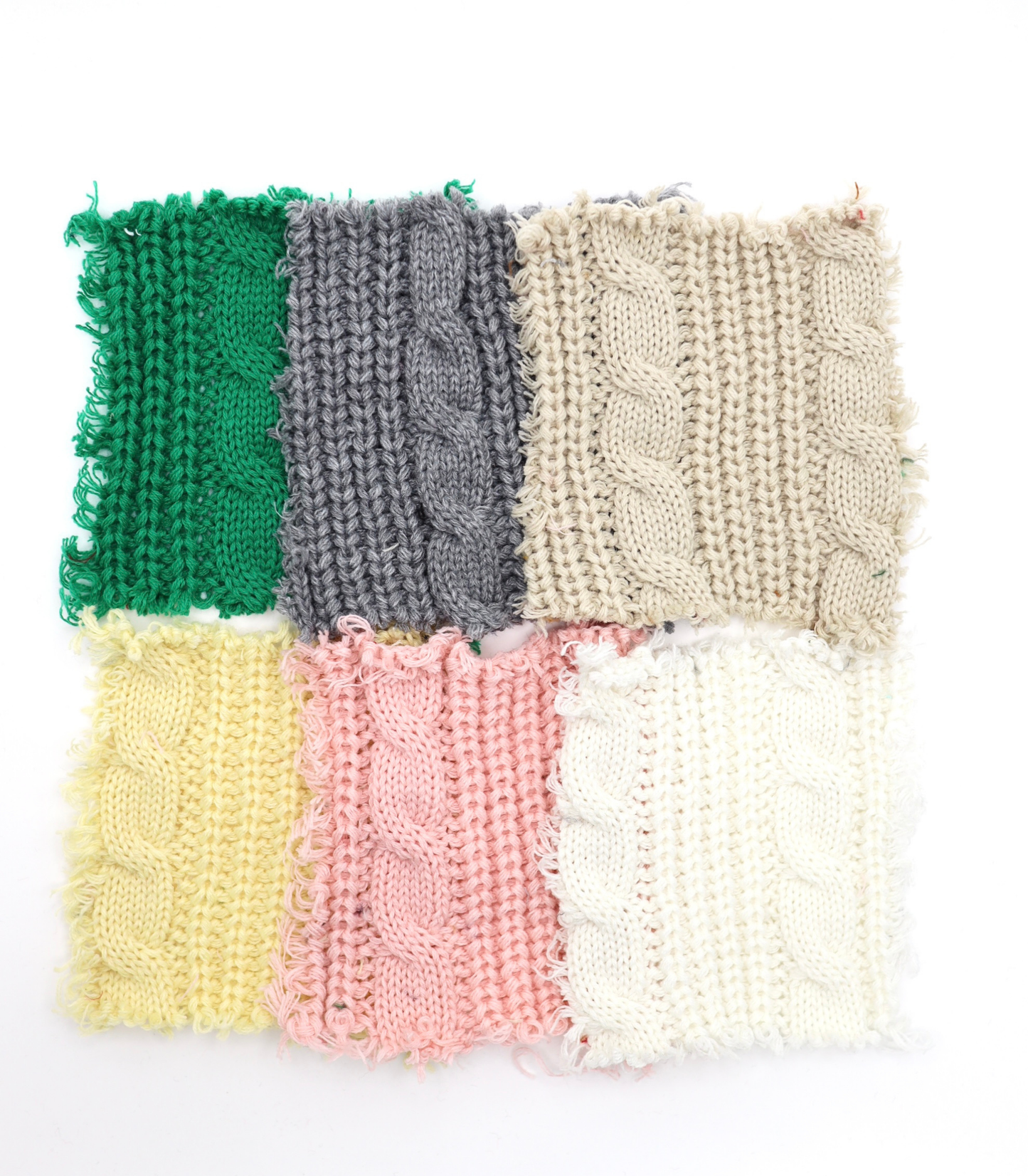 【25SS-061】ケーブルミドルゲージニット　0.5ｙあたり=～1790円