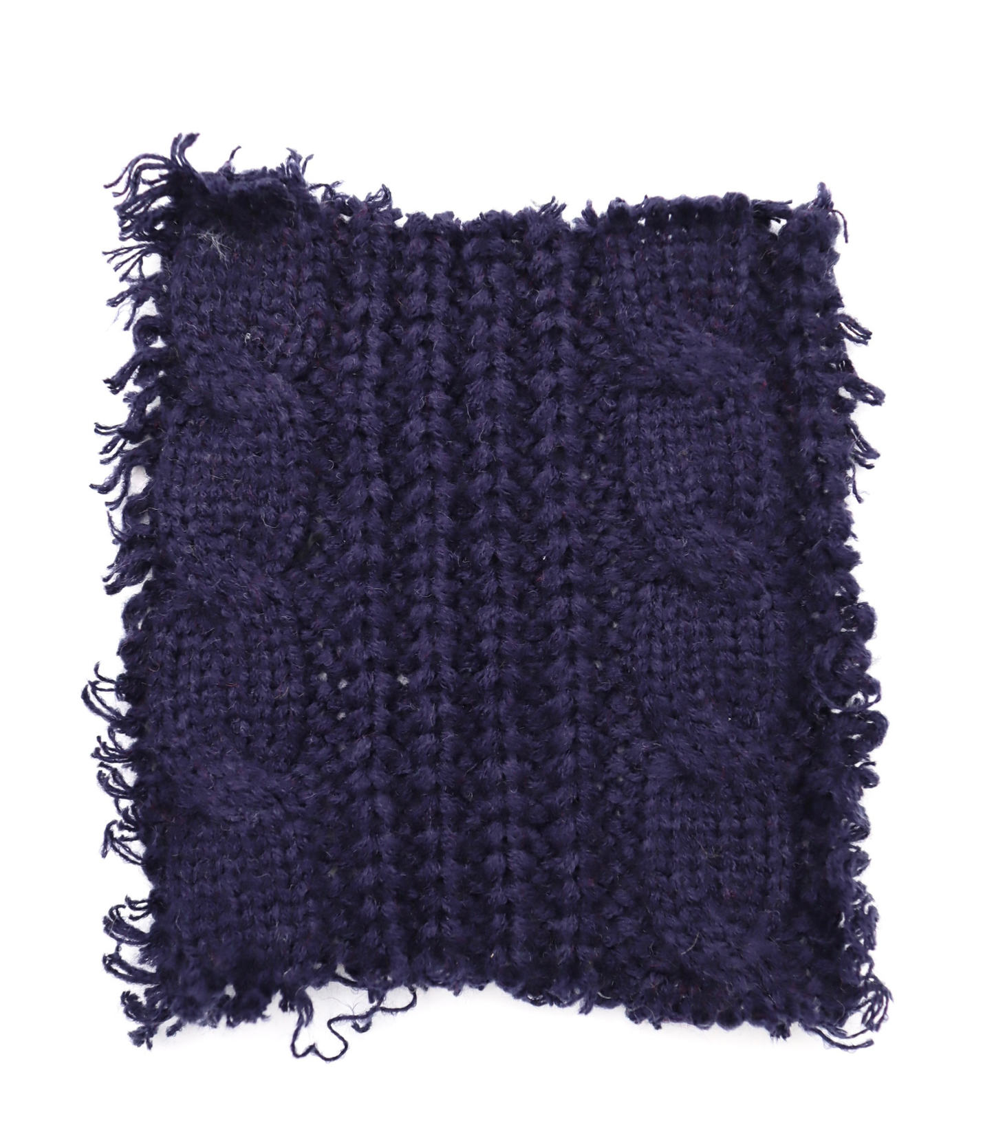 【25SS-103】ケーブルミドルゲージニット　/0.5ｙあたり=～1790円