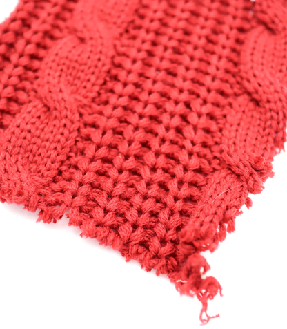 【25SS-103】ケーブルミドルゲージニット　/0.5ｙあたり=～1790円