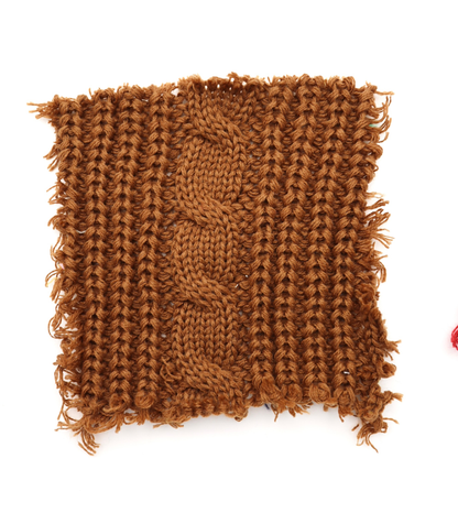 【25SS-103】ケーブルミドルゲージニット　/0.5ｙあたり=～1790円