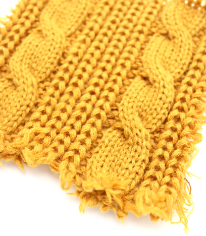 【25SS-103】ケーブルミドルゲージニット　/0.5ｙあたり=～1790円