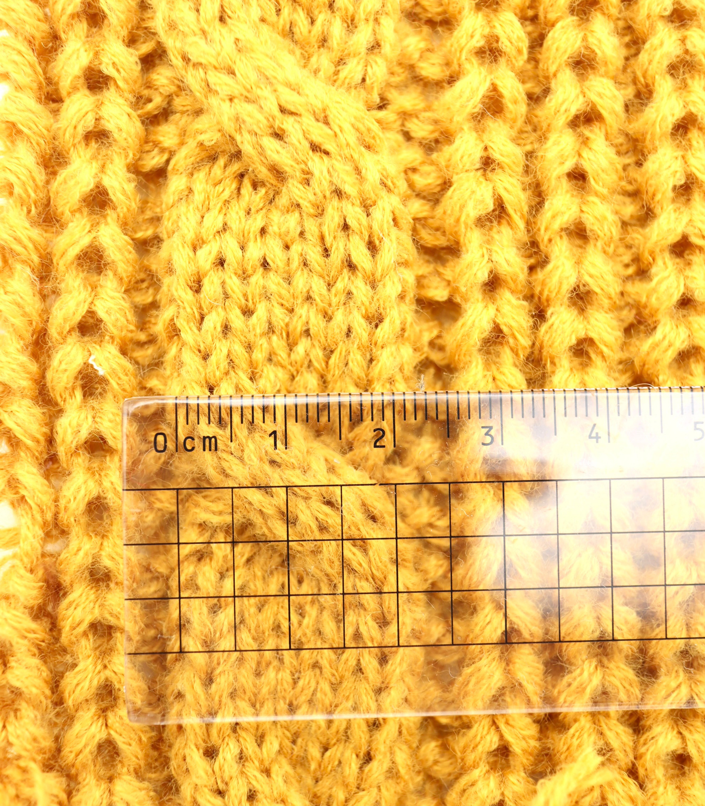 【25SS-103】ケーブルミドルゲージニット　/0.5ｙあたり=～1790円