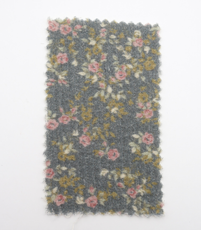 【25SS-264】小花柄プリント細キルティングヌビ　/0.5ｙあたり=～1110円