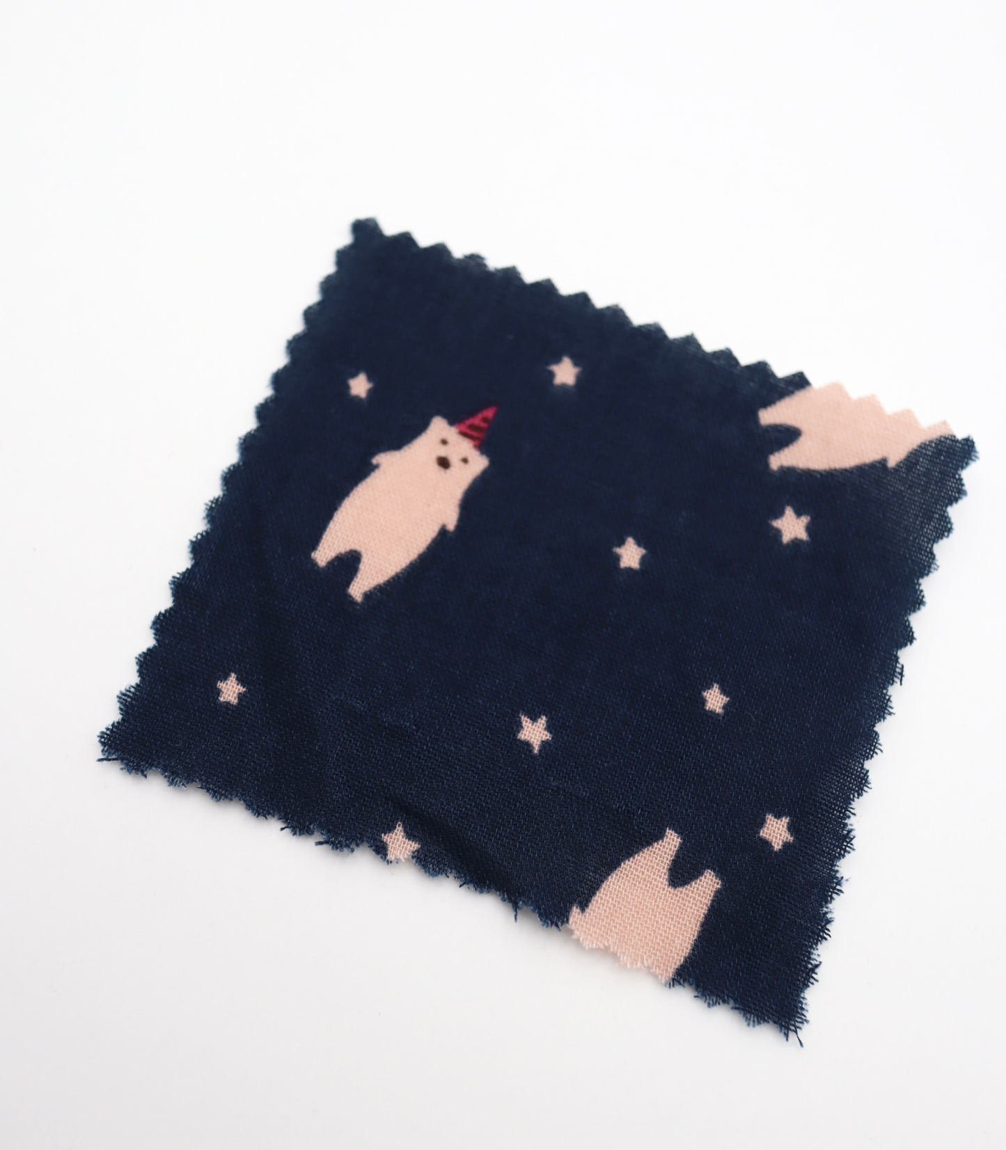 【25SS-292】パーティークマプリントダブルガーゼ　/0.5ｙあたり=～850円