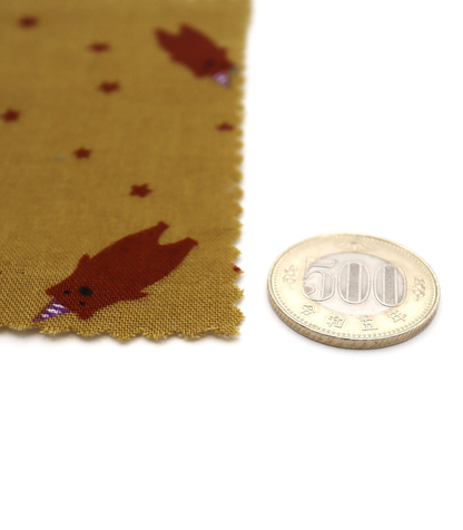 【25SS-292】パーティークマプリントダブルガーゼ　/0.5ｙあたり=～850円