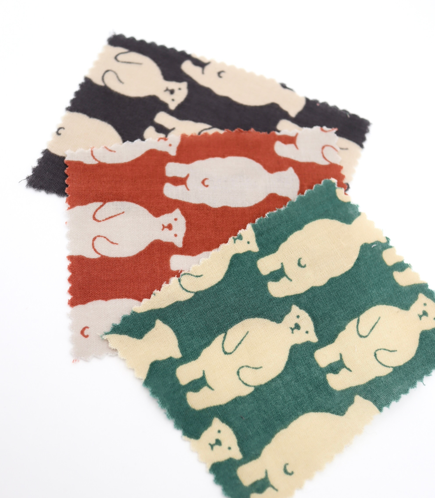 【25SS-291】スタンディングクマさんプリントダブルガーゼ　/0.5ｙあたり=～850円