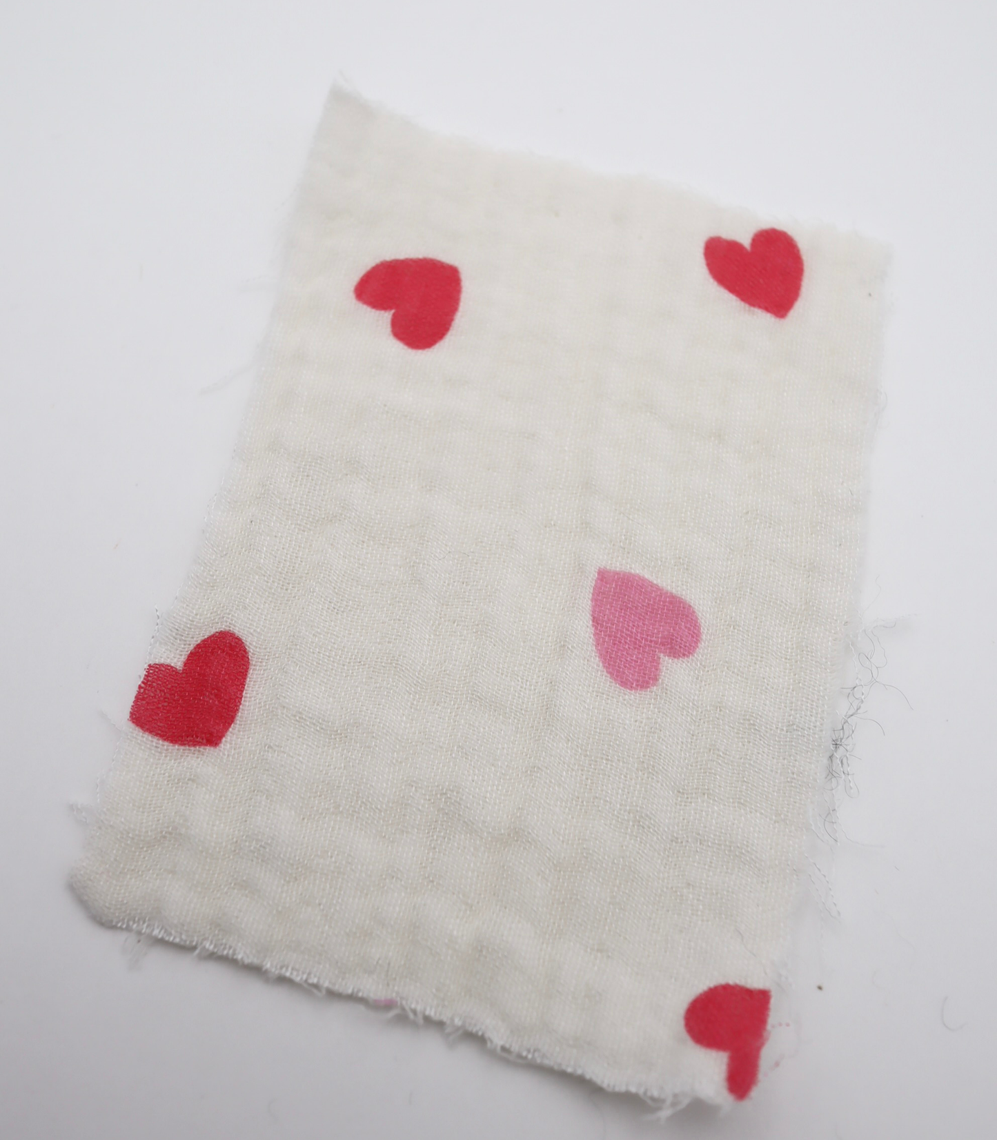 【25SS-293】ハートプリントトリプルガーゼ　/0.5ｙあたり=～980円