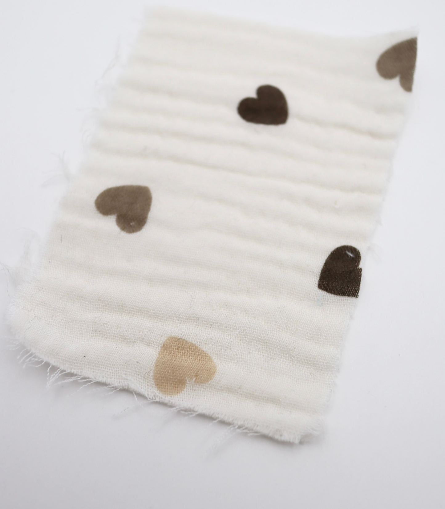 【25SS-293】ハートプリントトリプルガーゼ　/0.5ｙあたり=～980円