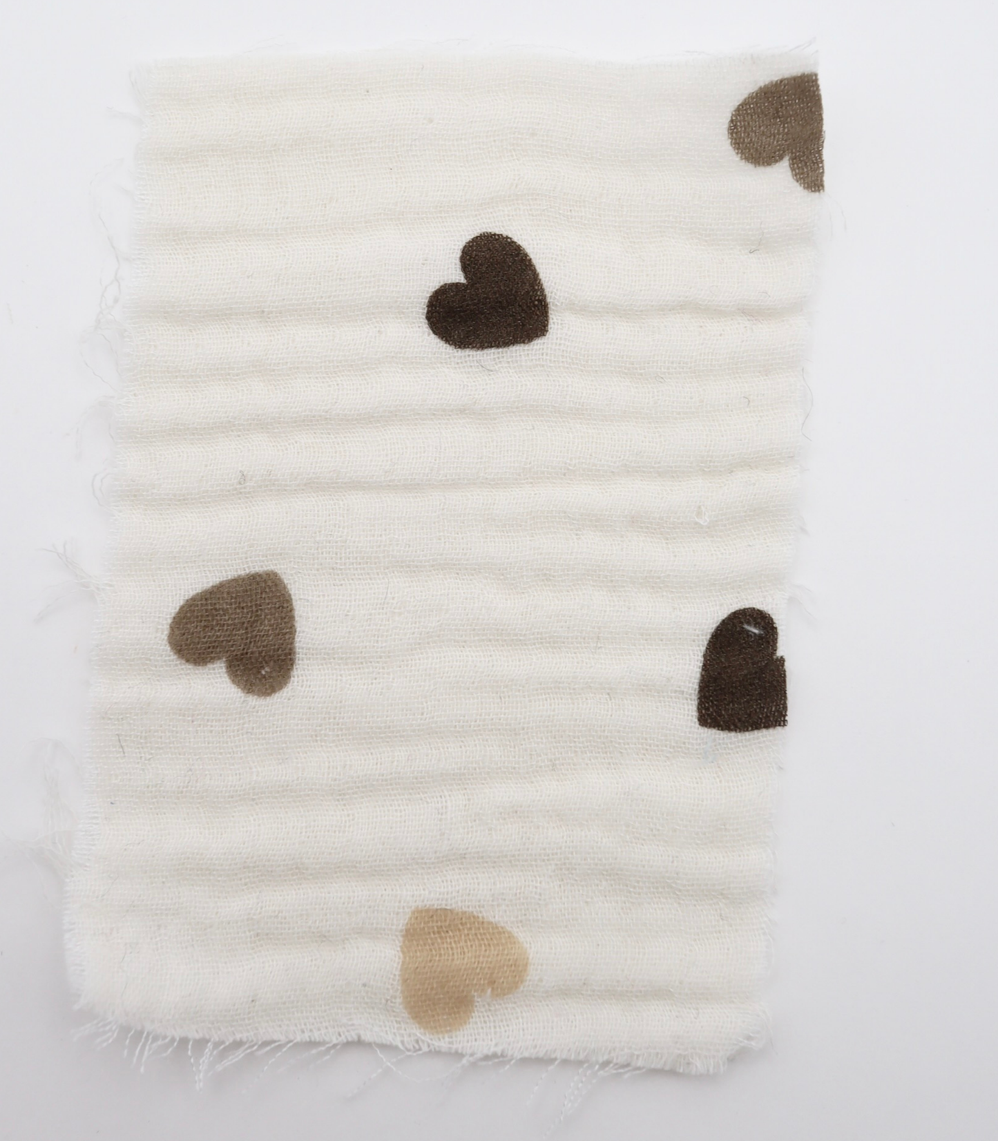 【25SS-293】ハートプリントトリプルガーゼ　/0.5ｙあたり=～980円