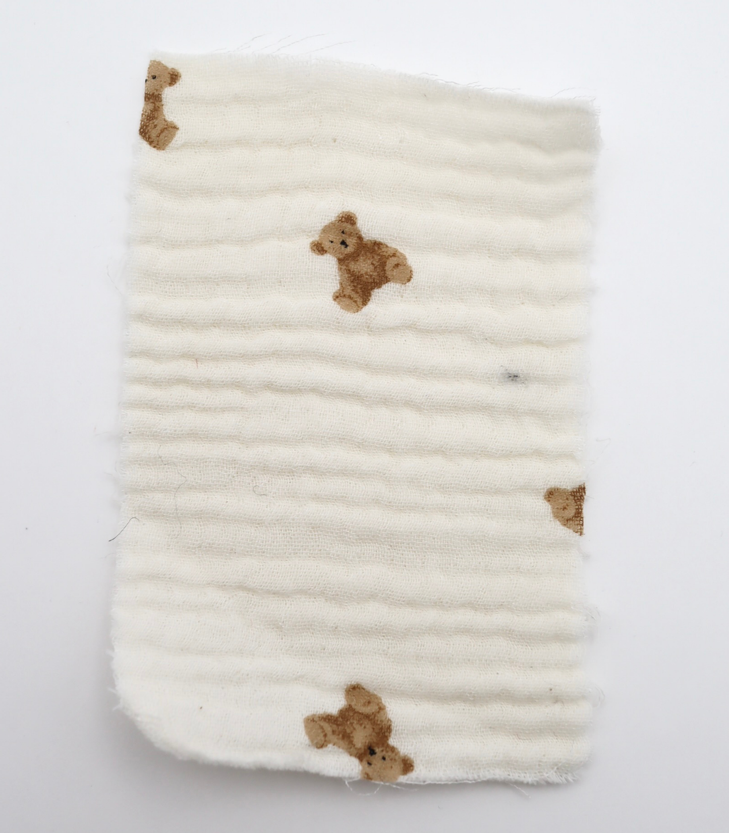 【25SS-288】プチテディベアプリントトリプルガーゼ　/0.5ｙあたり=～990円